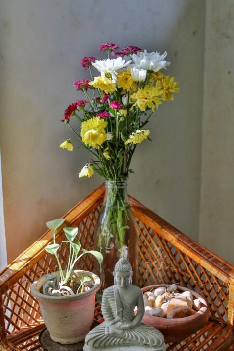 Vibrant autumn bouquet